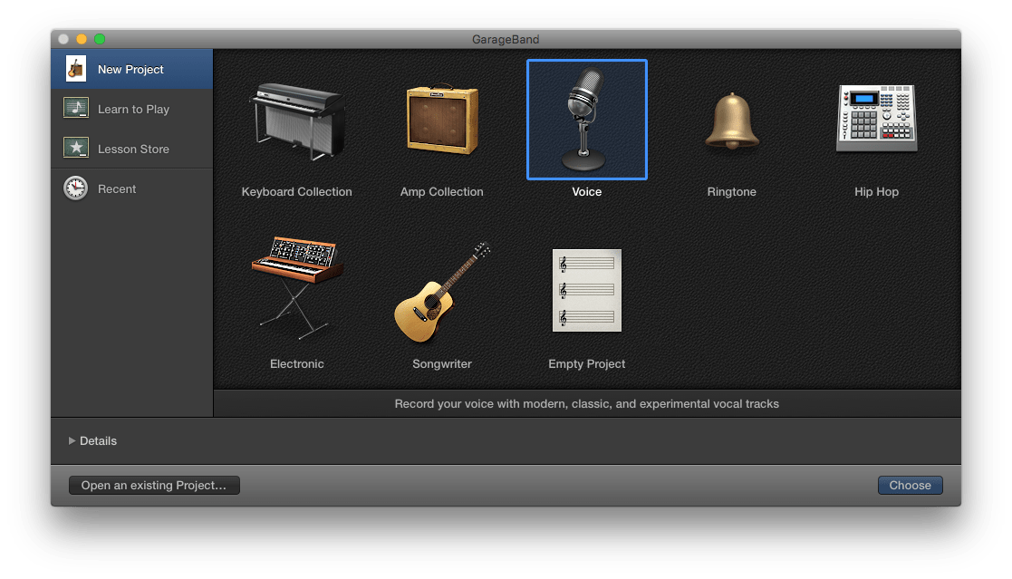 how to make a podcast on garageband 10.1