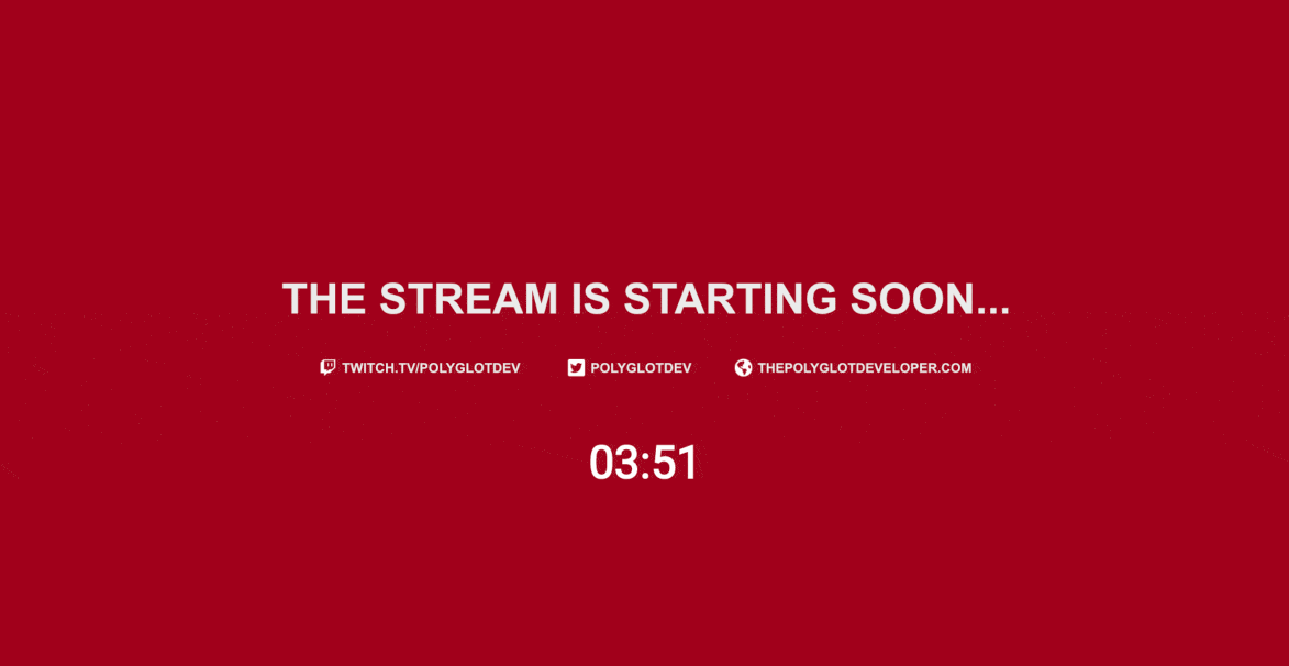 Create a Stream Countdown for Twitch with JavaScript